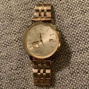 Gold women’s Fossil Watch